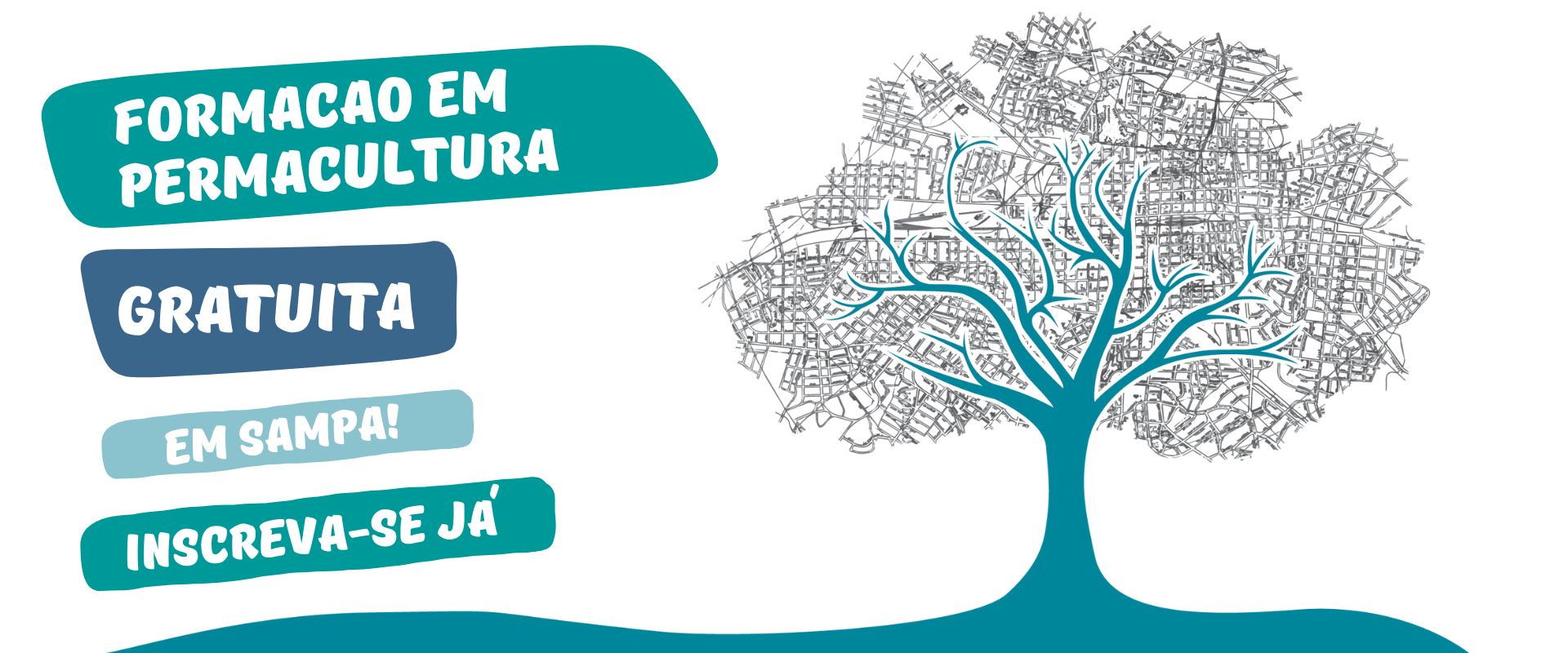 Inscrições abertas para a primeira Formação em Permacultura da rede Permacultores Urbanos